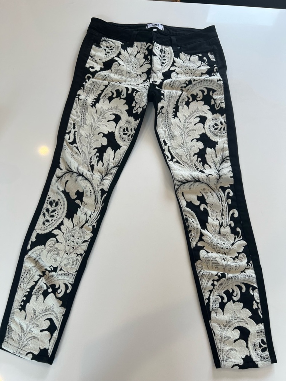 Paige Emily ultra skinny needlepoint jeans